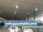 Thi công PCCC kho xưởng gần KCN Tân Đô thuộc xã Đức Hòa Hạ, Huyện Đức Hòa, Tỉnh Long An