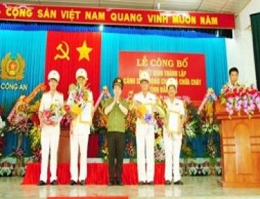 Thành lập đơn vị Cảnh sát PCCC tỉnh Đắk Lắk Thành lập đơn vị Cảnh sát PCCC tỉnh Đắk Lắk